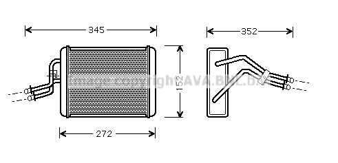 AVA QUALITY COOLING Siltummainis, Salona apsilde FD6317